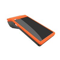 Terminal POS Mobile Pembayaran 5.5 Inci/POS Mobile Android Portabel dengan Printer Bawaan/Sistem POS Genggam Android