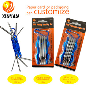 Set di 8 <span class=keywords><strong>Chiavi</strong></span> Pieghevoli Multibit Portatili Fai-da-te in Acciaio al Cromo Vanadio con Manico in Lega di Alluminio, Finitura Opaca, Garanzia 3 Anni - Product Image 3