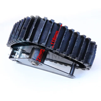 Roue arrière version électrique pour enfants Go Kart Karting UTV Buggy Quad ATV Snow Sand Snowmobile Tracks Assembly