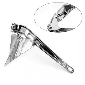 Nouvelle <span class=keywords><strong>ancre</strong></span> de <span class=keywords><strong>charrue</strong></span> de conception de yacht marin polonais de miroir élevé d'acier inoxydable pour le bateau - Product Image 2