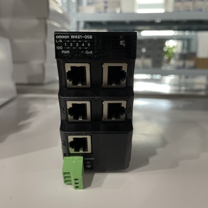 Switch Ethernet industriel 5 ports W4S1-05B, Switch réseau non géré 10/100 Mbps pour l'automatisation et les systèmes de contrôle en usine - Product Image 1