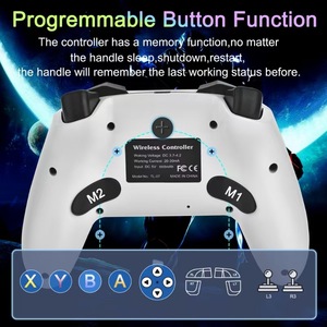 New Glowing RGB Lighting Effect Gamepad Gaming <strong>Controllers</strong> for Ios Android Computer <strong>PC</strong> and Switch - Product Image 5