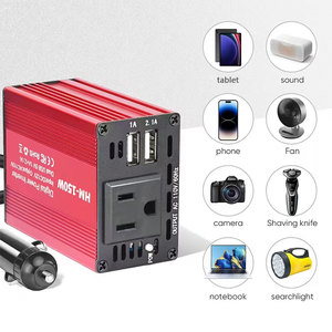 <strong>Inverter</strong> <strong>12V</strong> To 110V Car <strong>Inverter</strong> 150W Power Converter US Plug Car Charger Adapter Car AC Power <strong>Inverters</strong> For Vehicles OEM/ODM - Product Image 3