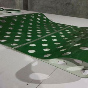 Cinta transportadora de PVC verde perforada de alta densidad, ultra transpirable, OEM, para imprentas, 2000 mm x 5,0 mm, 1 año de garantía - Product Image 4