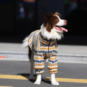Large Dog Clothes - Arctic Fleece Thick and Warm Two-legs Coat. Golden Retriever and <strong>Labrador</strong> with Added Fleece - Product Image 5