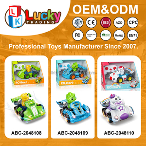 Voiture télécommandée Lucky Toys 2.4G pour tout-petits, jouets de course RC, voiture radiocommandée avec lumières et musique, jouets pour enfants de 2 à 4 ans - Product Image 6