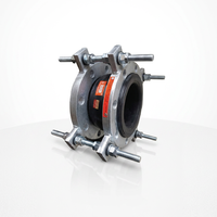 Joint d'expansion en caoutchouc à bride flottante Easyflex avec unité de contrôle 3 pouces x 6 pouces EPDM PN16 Connecteur de tuyau flexible