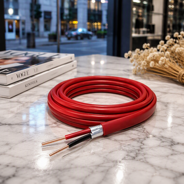 Shielded Fire Alarm Cable 1.5mm 1mm  0.8mm Security Fire Alarm Cable
