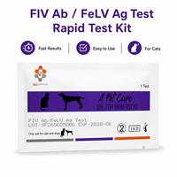 Tarjeta de Prueba Rápida de Anticuerpos FIPV para Gatos, Resultado Rápido, Kit de Diagnóstico Rápido de FIP Felina, Venta al Por Mayor de Fábrica