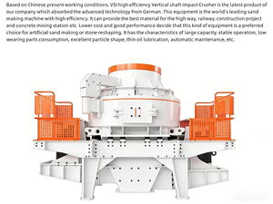 เครื่องผลิตผงทรายแนว1140 7611จาก Vsi สำหรับใช้ในการก่อสร้าง - Product Image 3