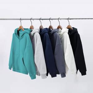 Sudadera con Capucha Premium Plus Size para Invierno, Impermeable, con Cierre, para Mujer, 100% Algodón, Impresión 3D, Logotipo Personalizado, Camiseta para Hombre - Product Image 1