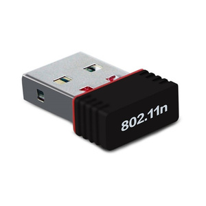 อะแดปเตอร์ไวไฟภายนอกแบบมินิยูเอสบี RTL8188 2.4GHz 150Mbps ตัวรับสัญญาณ USB ความเร็วสูงแบบไม่ต้องใช้ไดรเวอร์สำหรับคอมพิวเตอร์เดสก์ท็อป - Product Image 1