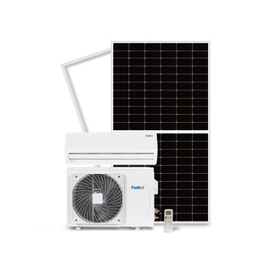 Climatiseur hybride split 12000/18000 BTU 2HP 100% solaire à batterie, refroidissement/chauffage, télécommande, garantie 5 ans FD-ON - Product Image 1