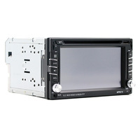 Universal 7 Inch Double Din 12V Stereo Amplifier GPS Auto AUX BT Layar Sentuh MP3 MP5 Audio Video Radio Mobil untuk Pemutar