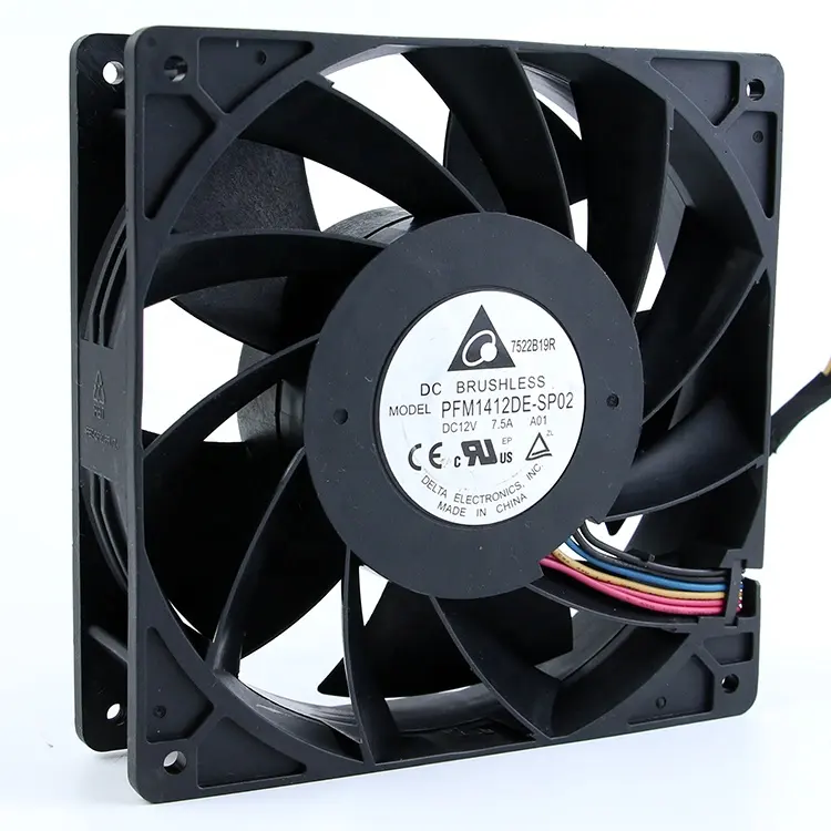 Original Cooling DC PFM1412DE-SP02 12V Axial flow fan Cooling Fan 140x140x38mm Oil bearing fan