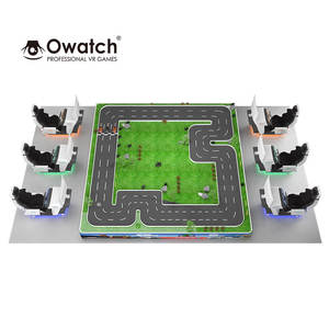 Ventes chaudes Machine de course automobile électronique AR Simulateur de jeu AR VR Chaise de course compétitive Manèges de course Arcade Équipement de salle de jeu - Product Image 1