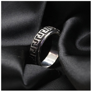 Nhẫn Nam Giảm Lo Âu Xoay Được Bằng Bạc Sterling 925 - Product Image 5