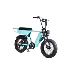 Vélo électrique urbain à longue autonomie, pneus larges de 20 pouces, batterie 48V 15Ah/20Ah, moteur 250W/750W, cadre à tube descendant, en stock dans l'UE et aux États-Unis. - Product Image 3