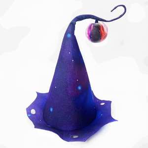 Sombrero de fiesta con diseño de cielo estrellado, con luces, talla única, decoración para escenario de cosplay - Product Image 5