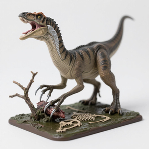 Modello di dinosauri realistici in PVC su misura all'ingrosso del mondo di dinosauro in resina - Product Image 2