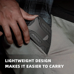 2026 Custom Front Pocket Genuine Leather RFID Blocking Small <strong>Minimal</strong> Slim Pull Tab Credit Card Holder <strong>Wallet</strong> - Product Image 6