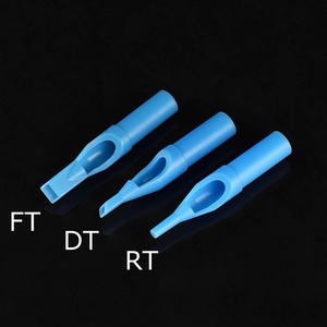 หัวเข็มสักแบบใช้แล้วทิ้ง ขนาด 48 มม. พร้อมฝาครอบหมึก รุ่น RT FT DT สำหรับชุดเครื่องสักแบบคอยล์ - Product Image 2