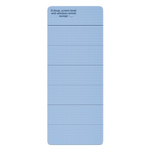 Tapis de yoga rectangulaire pliable en TPE – Portable, antidérapant, absorbant les chocs, silencieux, idéal pour dortoir, épaisseur 6 mm, 61 cm x 900-1000 g pour 30 % de réduction - Product Image 1