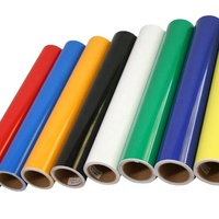 Vinilo adhesivo de papel a precio de fábrica Vinilo de corte colorido para plotters Corte de vinilo de color mate