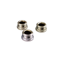 Accessoires de robinet en acier inoxydable insérer colonne de douche insert tournant à gauche mamelon robinet connecteur inférieur