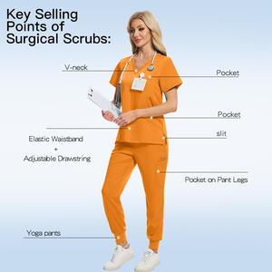 Conjunto de Uniforme de Enfermería, Uniformes Médicos para Mujer, Conjunto de Uniformes de Hospital, Uniforme de Enfermera, Uniformes Médicos, Parte Superior - Product Image 2
