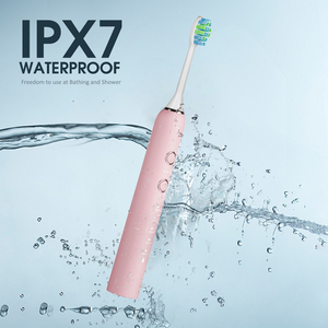 Dual Button Mode With Adjustable Power, IPX7 Waterproof Sonic Electric <b>Toothbrush</b> - Product Image 6
