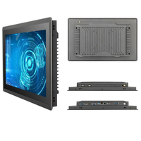 Panel PC WPNA de 13.3, 15.6, 18.5, 21.5 y 23.6 Pulgadas, Computadora Industrial Personalizada al por Mayor, Computadora Industrial Delgada con Windows 11 e IP65