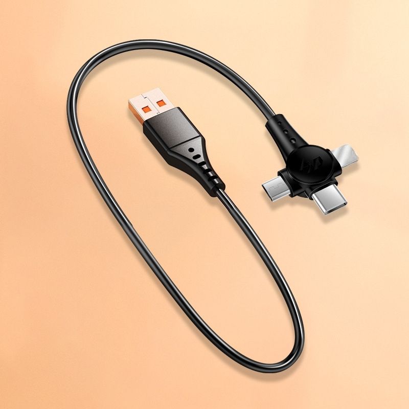 120W Linear Fast Charger 3-in-1 (Black)