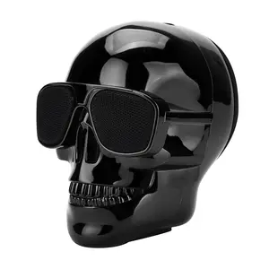 Loa Không Dây Skull Di Động Âm Thanh Nổi Nhỏ Loa Bass Tăng Cường Độc Đáo 5W Trình Phát Nhạc Âm Thanh Hỗ Trợ Thẻ TF