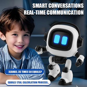 Robot Inteligente F09 con IA, Juguete Electrónico de Plástico ABS, Interactivo por Voz, Educativo con Luz, Sonido y Música, Regalo para Niños - Product Image 4