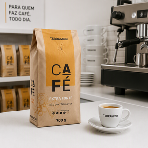 Bolsa de café con válvula de desgasificación 250g 500g 700g 1kg, fondo plano, cremallera, papel kraft mate, para granos de café, embalaje de fábrica - Product Image 3
