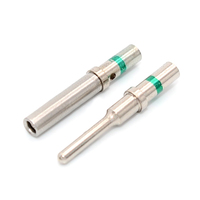Deutsch 0460-215-16141/0462-209-16141 Borne à sertir DT/DT04/DT06 Serie Connecteur Anneau Vert 14AWG Mâle/Femelle Solide Contact Pin