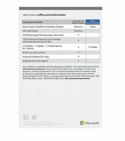Office 2021 Hogar y Empresas PKC en Caja, Incluye Tarjeta de Clave por Correo Electrónico, Activación a Través del Sitio Web Oficial, Origen EE. UU.