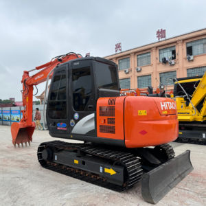 Japón de segunda mano ZX70 ZX75 usado Hitachi ZX70 Mini excavadora 7 toneladas núcleo de peso operativo incluye motor bomba PLC - Product Image 1
