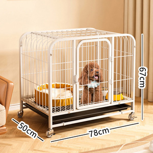 Gaiola de Metal Resistente para Cães com Rodas - Atacado - Product Image 4