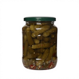 Concombres en conserve doux pour les classes 3-6 – Petits cornichons marinés à la texture croustillante - Product Image 1