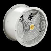 Elektrischer Abluftventilator 400/500mm Zylinderform Freistehend Aluminiumflügel Kugellager 1450 U/min 380V/220V OEM/ODM AC Geflügel
