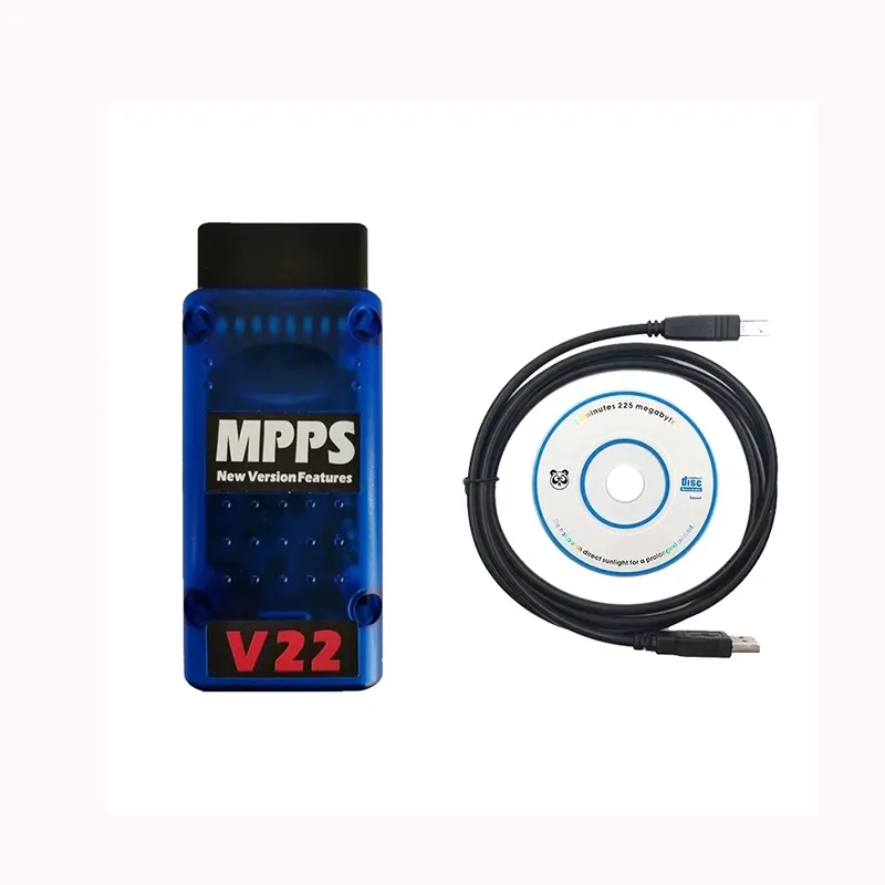 Set completo MPPS V22 ECU strumento di ottimizzazione del Chip meglio di MPPS V21 V18 ECU lampeggiatore per EDC15 EDC16 EDC17 MPPS Master Breakout