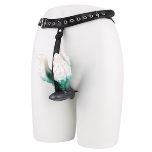 Dilatador Anal de Silicona con Forma de Flor de Pulpo de Tres Pétalos, Vibrador con Control Remoto, Arnés con Plug Anal, Productos para Juegos Sexuales para Adultos - Product Image 3
