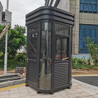 Offre Spéciale : Poste de Garde Hongqi 1020 – Cabine de Sécurité Préfabriquée en Acier, Conception Chinoise, Étanche, Résistante au Vent, Portable