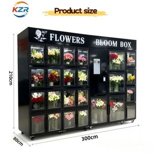 Distributeur automatique de fleurs en libre-service 24h/24, écran tactile intelligent, boîte à fleurs fraîches, distributeur automatique de fleurs pour centre commercial - Product Image 4