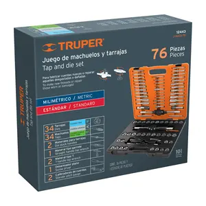 Coffret de 76 tarauds et filières TRUPER - Product Image 3