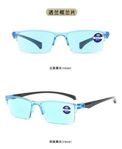 Nuevo zoom inteligente logotipo personalizado Moda Sin marco anti luz azul <span class=keywords><strong>gafas</strong></span> de presbicia para hombres y mujeres - Product Image 3
