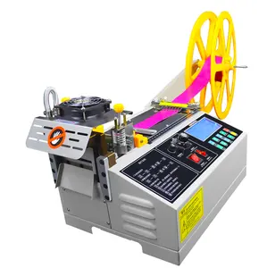 Automatische Koud En Warm Mes Elastische Band Nylon Tape Snijmachine