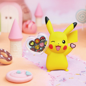 Figura Coleccionable Oficial de Pokémon en Lata para Niñas, Figura de Acción de Pikachu para Coche, Juguete de Moda, Regalo - Product Image 3